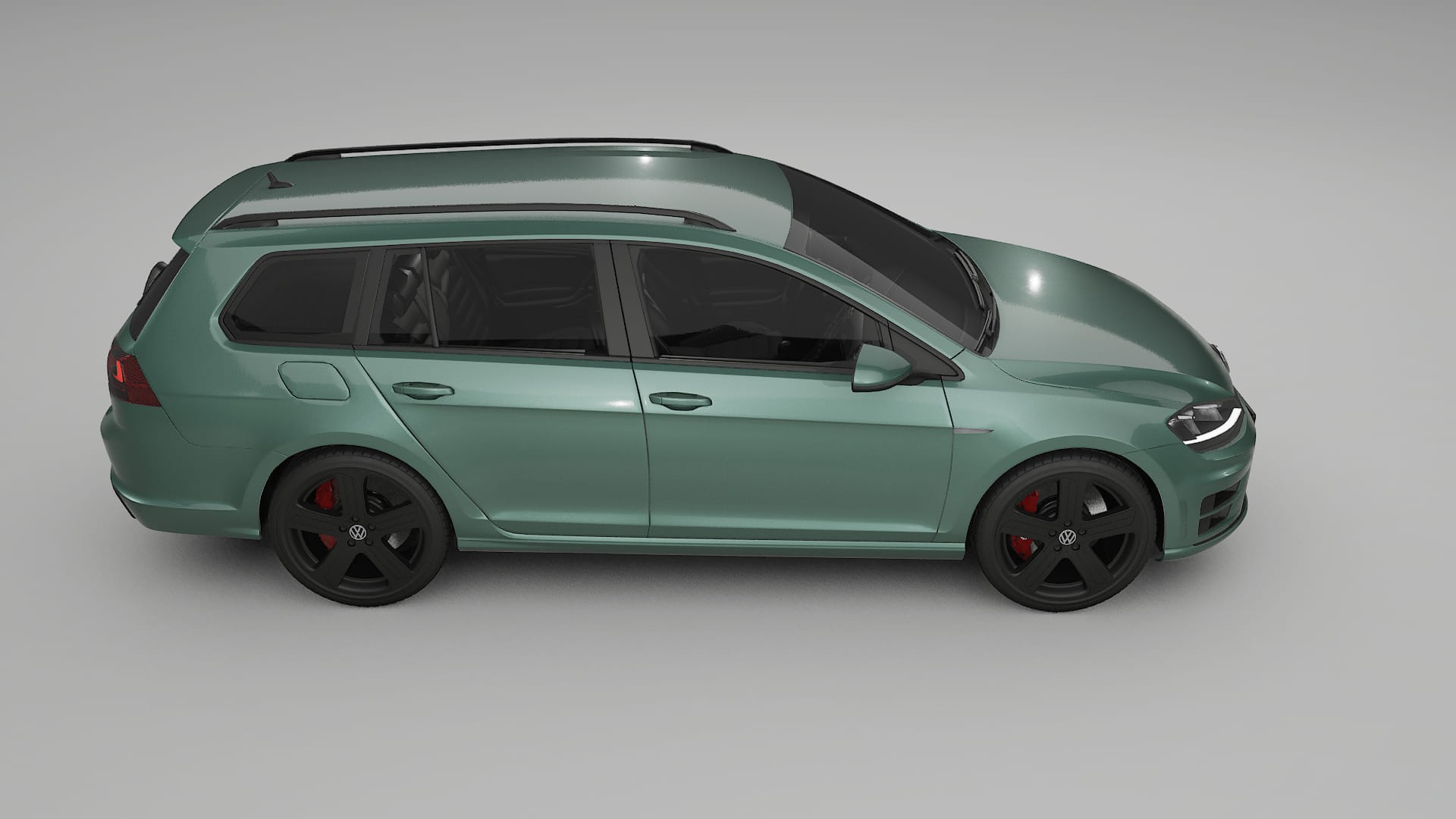 VW Golf Variant Mk7 Film de Protecție pentru Vopsea TPU | EVERGREEN PPF cu Schimbare de Culoare – Kit Complet Predecupat