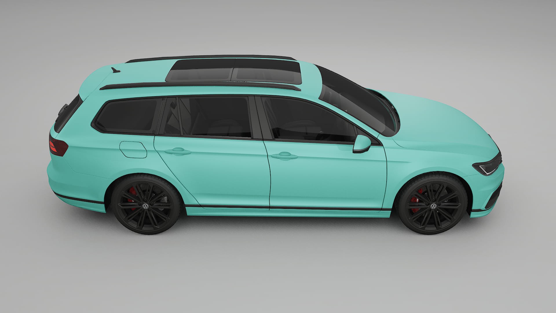 VW Passat Variant R B8 Film de Protecție pentru Vopsea TPU | FROST PPF cu Schimbare de Culoare – Kit Complet Predecupat