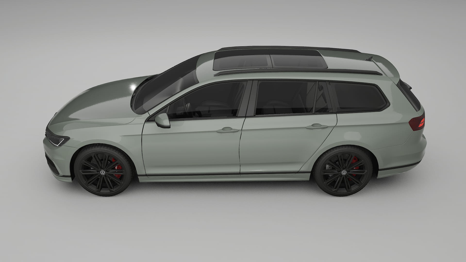 VW Passat Variant R B8 Film de Protecție pentru Vopsea TPU | SLATE PPF cu Schimbare de Culoare – Kit Complet Predecupat