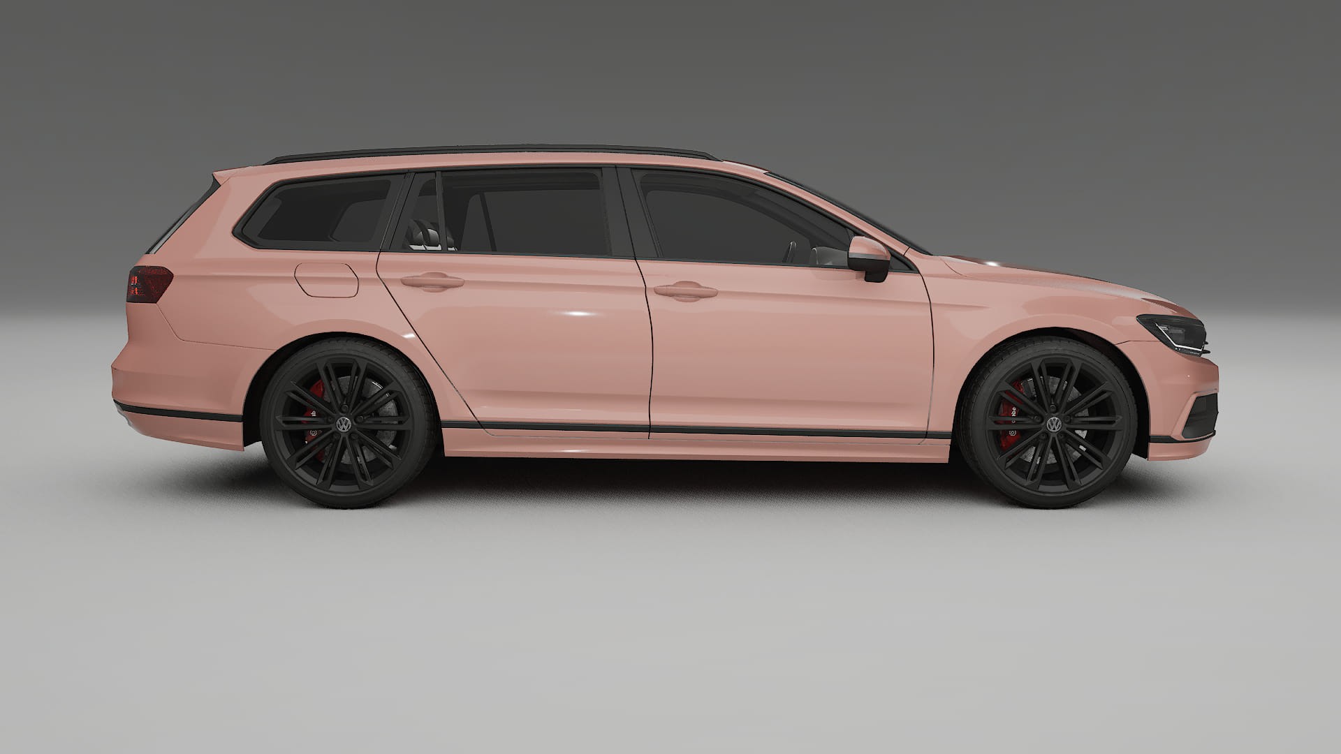 VW Passat Variant R B8 Film de Protecție pentru Vopsea TPU | BLUSH PPF cu Schimbare de Culoare – Kit Complet Predecupat