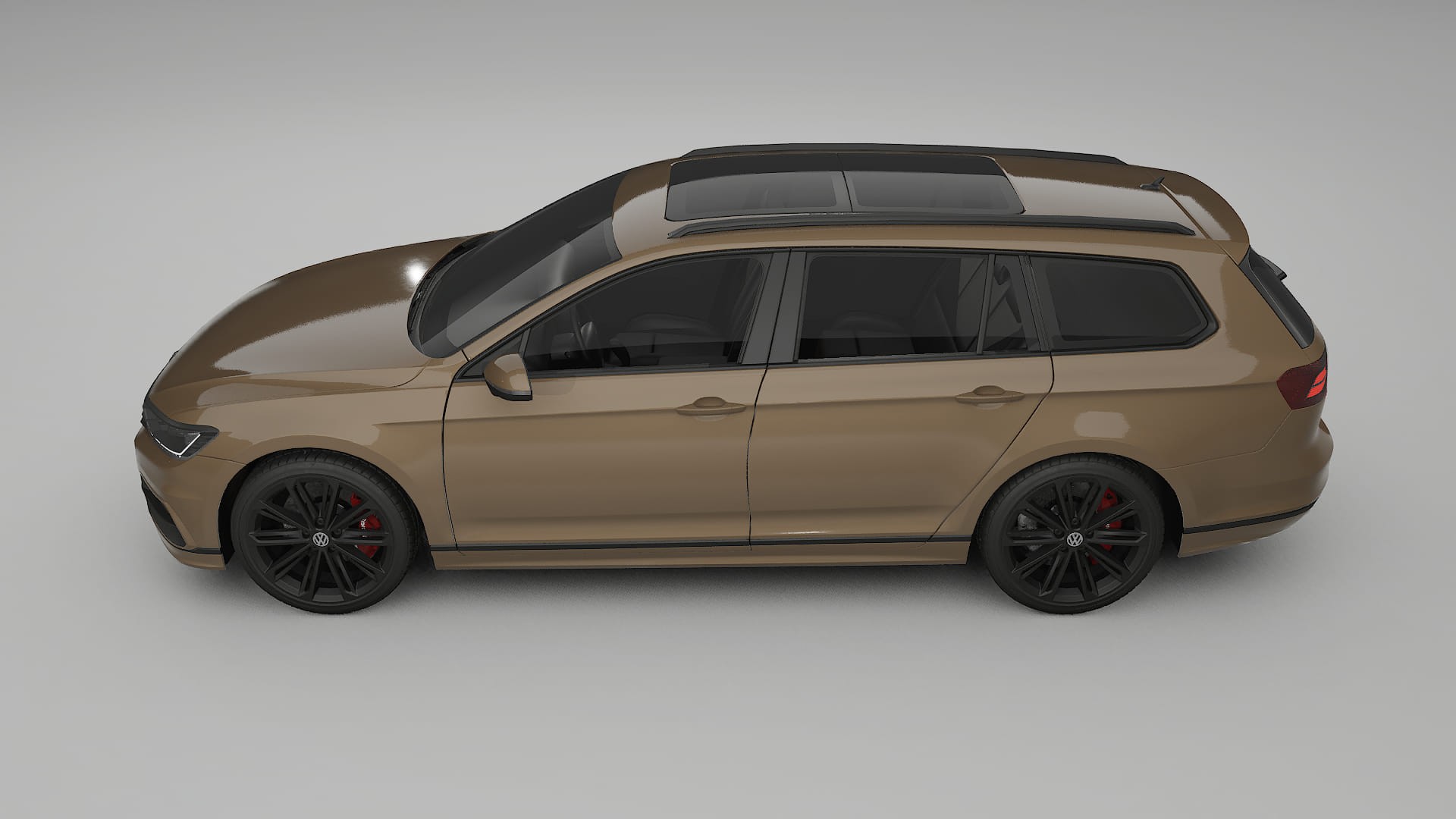 VW Passat Variant R B8 Film de Protecție pentru Vopsea TPU | SAHARA PPF cu Schimbare de Culoare – Kit Complet Predecupat