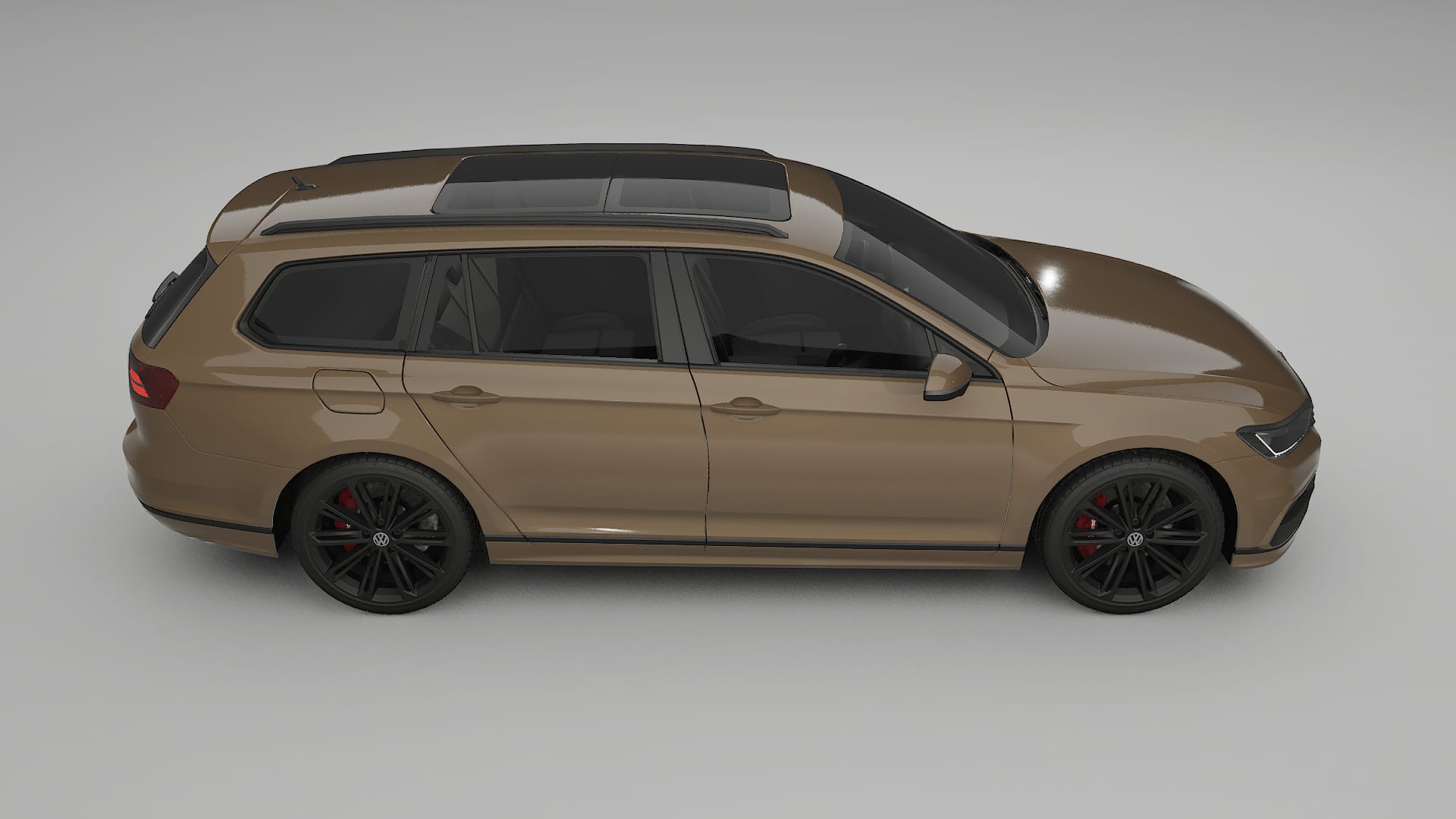 VW Passat Variant R B8 Film de Protecție pentru Vopsea TPU | SAHARA PPF cu Schimbare de Culoare – Kit Complet Predecupat