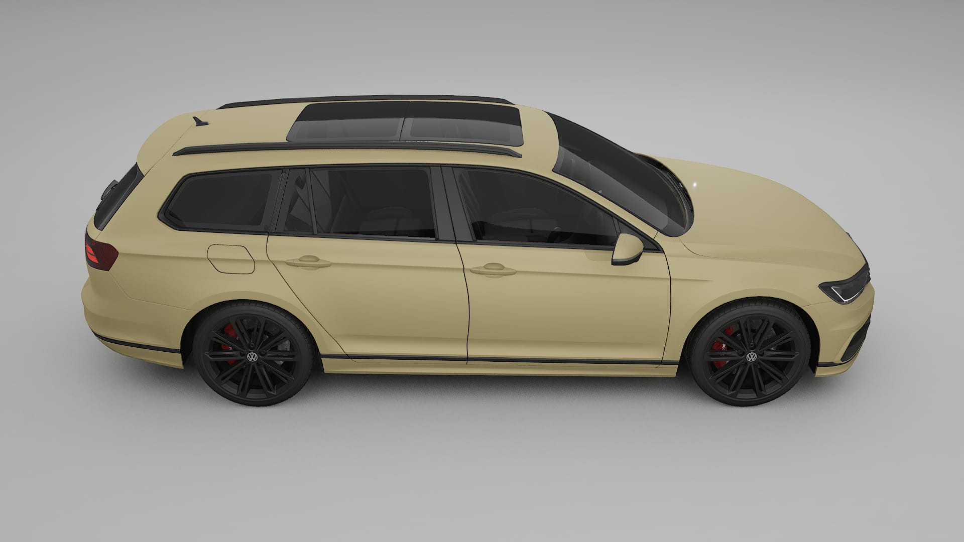 VW Passat Variant R B8 Film de Protecție pentru Vopsea TPU | SAND PPF cu Schimbare de Culoare – Kit Complet Predecupat