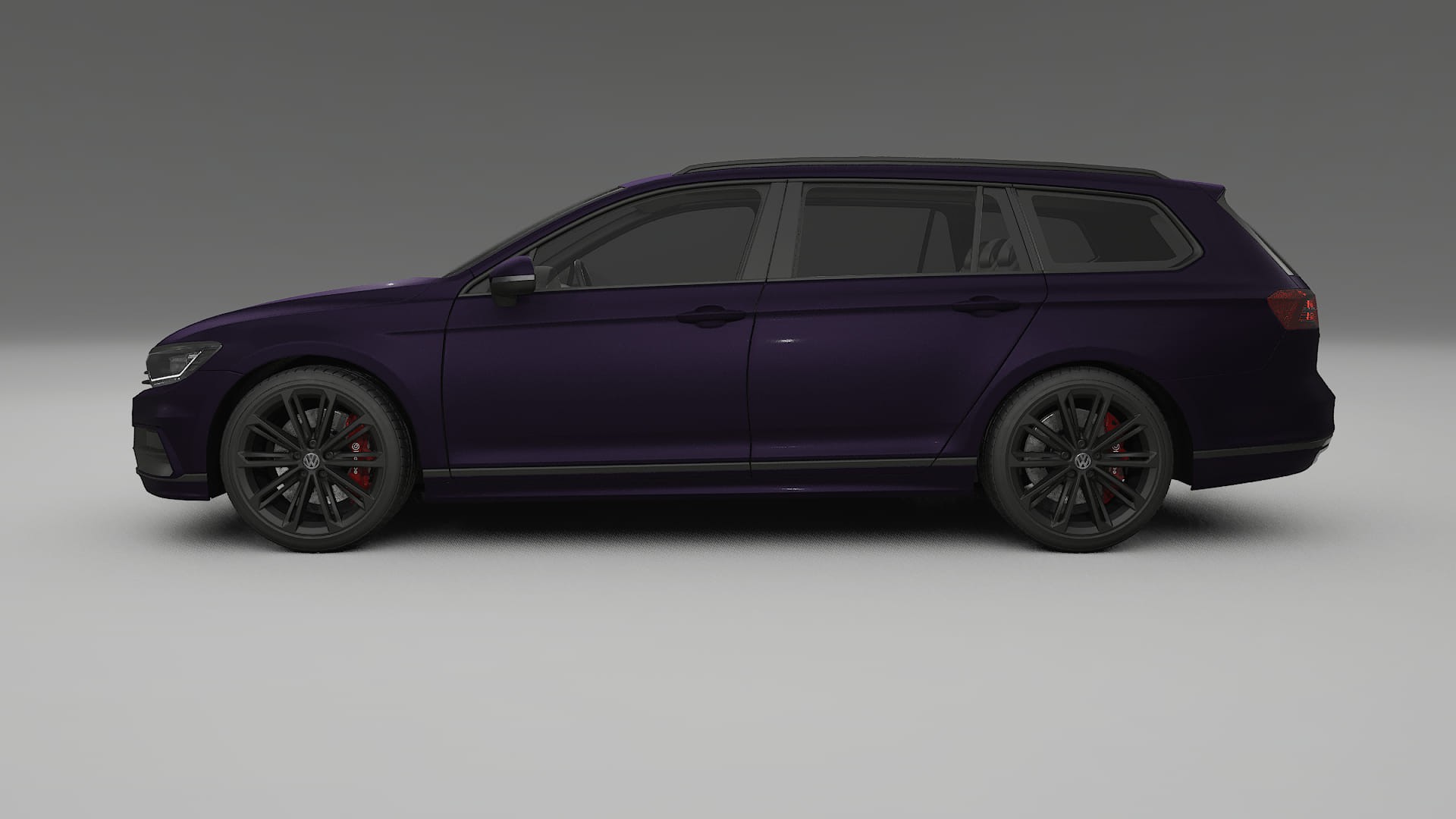 VW Passat Variant R B8 Film de Protecție pentru Vopsea TPU | VIOLET PPF cu Schimbare de Culoare – Kit Complet Predecupat