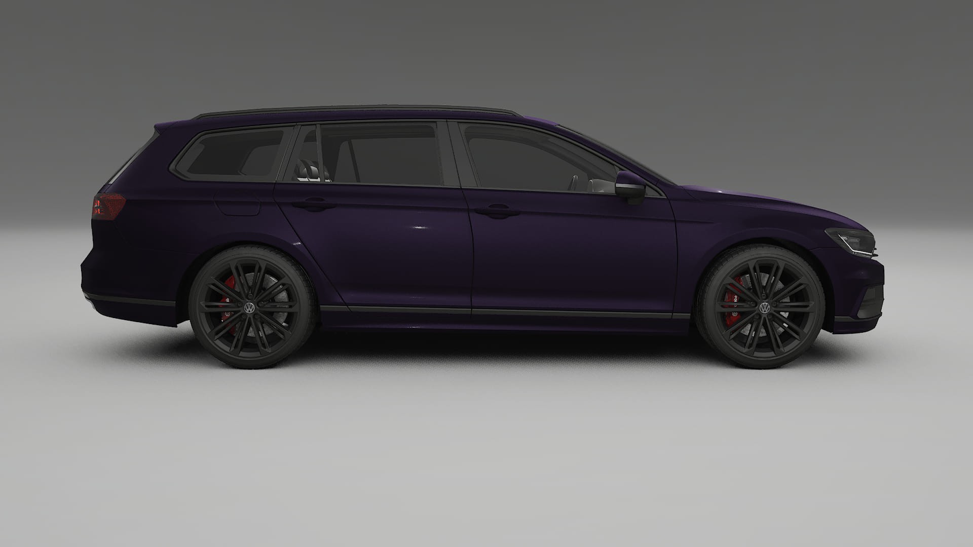 VW Passat Variant R B8 Film de Protecție pentru Vopsea TPU | VIOLET PPF cu Schimbare de Culoare – Kit Complet Predecupat