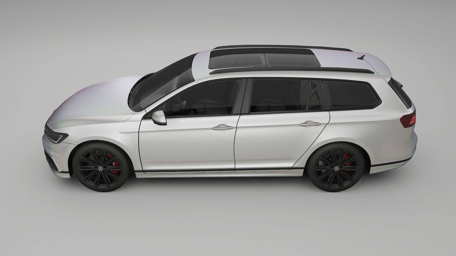 VW Passat Variant R B8 Film de Protecție pentru Vopsea TPU | NEBULA PPF cu Schimbare de Culoare – Kit Complet Predecupat