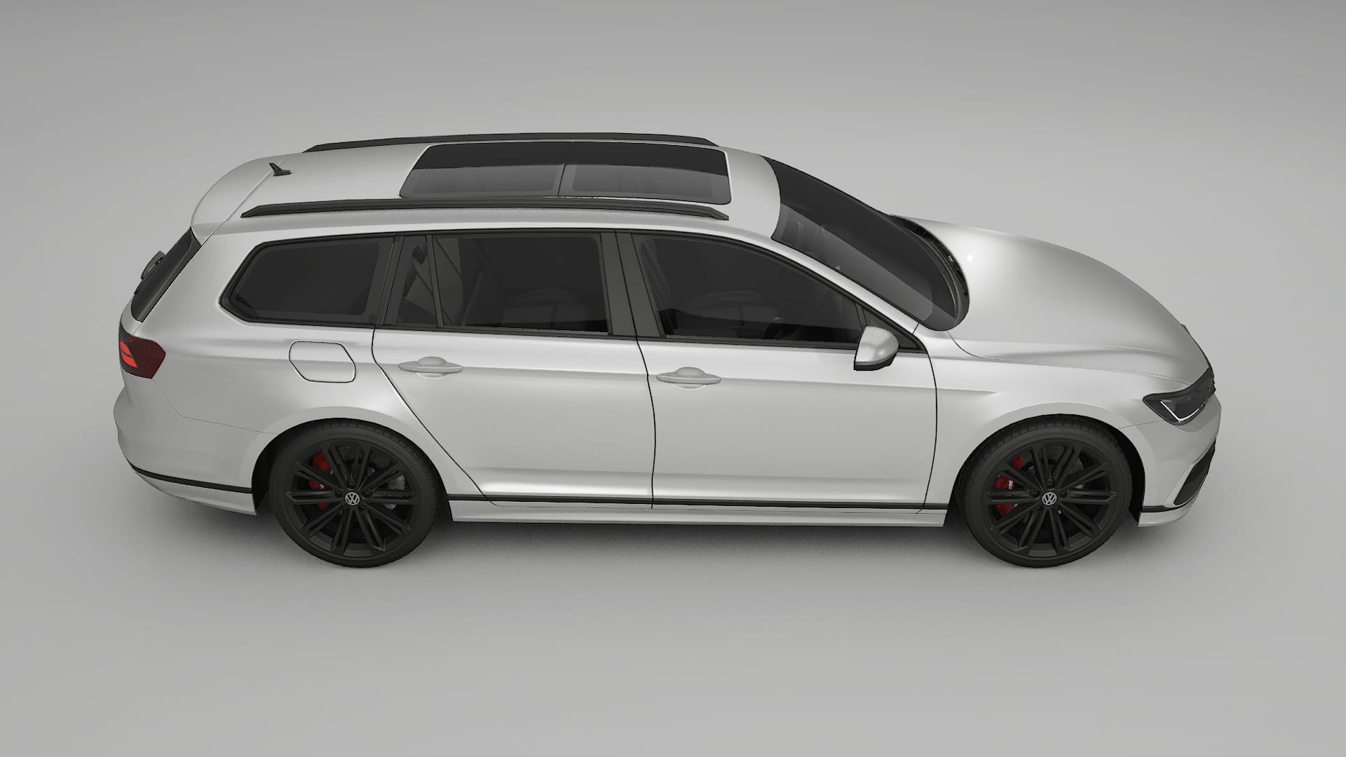 VW Passat Variant R B8 Film de Protecție pentru Vopsea TPU | OPAL PPF cu Schimbare de Culoare – Kit Complet Predecupat