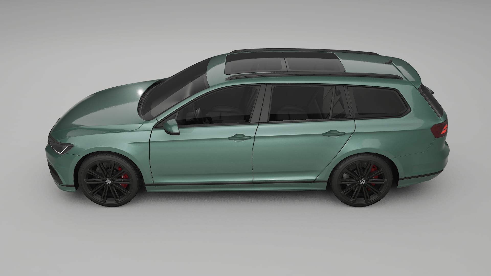 VW Passat Variant R B8 Film de Protecție pentru Vopsea TPU | EVERGREEN PPF cu Schimbare de Culoare – Kit Complet Predecupat