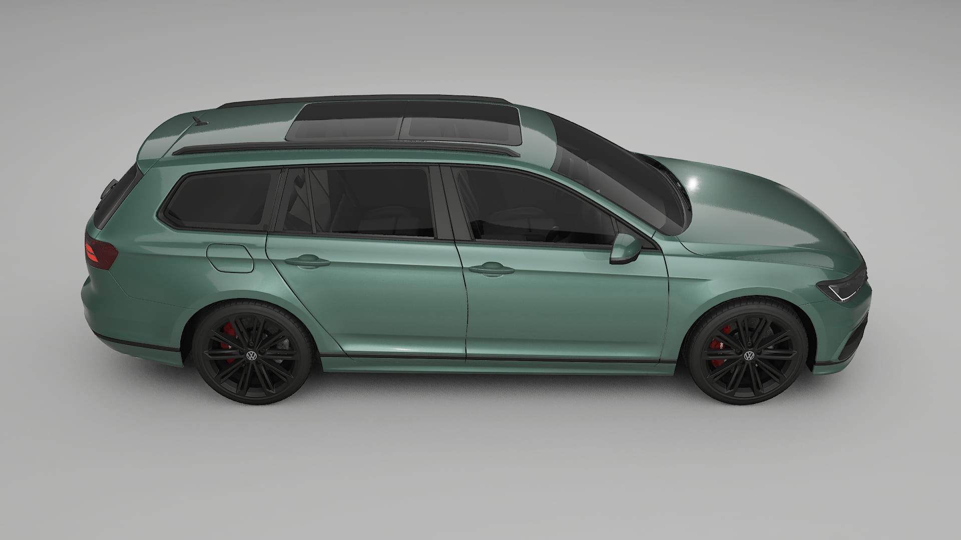 VW Passat Variant R B8 Film de Protecție pentru Vopsea TPU | EVERGREEN PPF cu Schimbare de Culoare – Kit Complet Predecupat