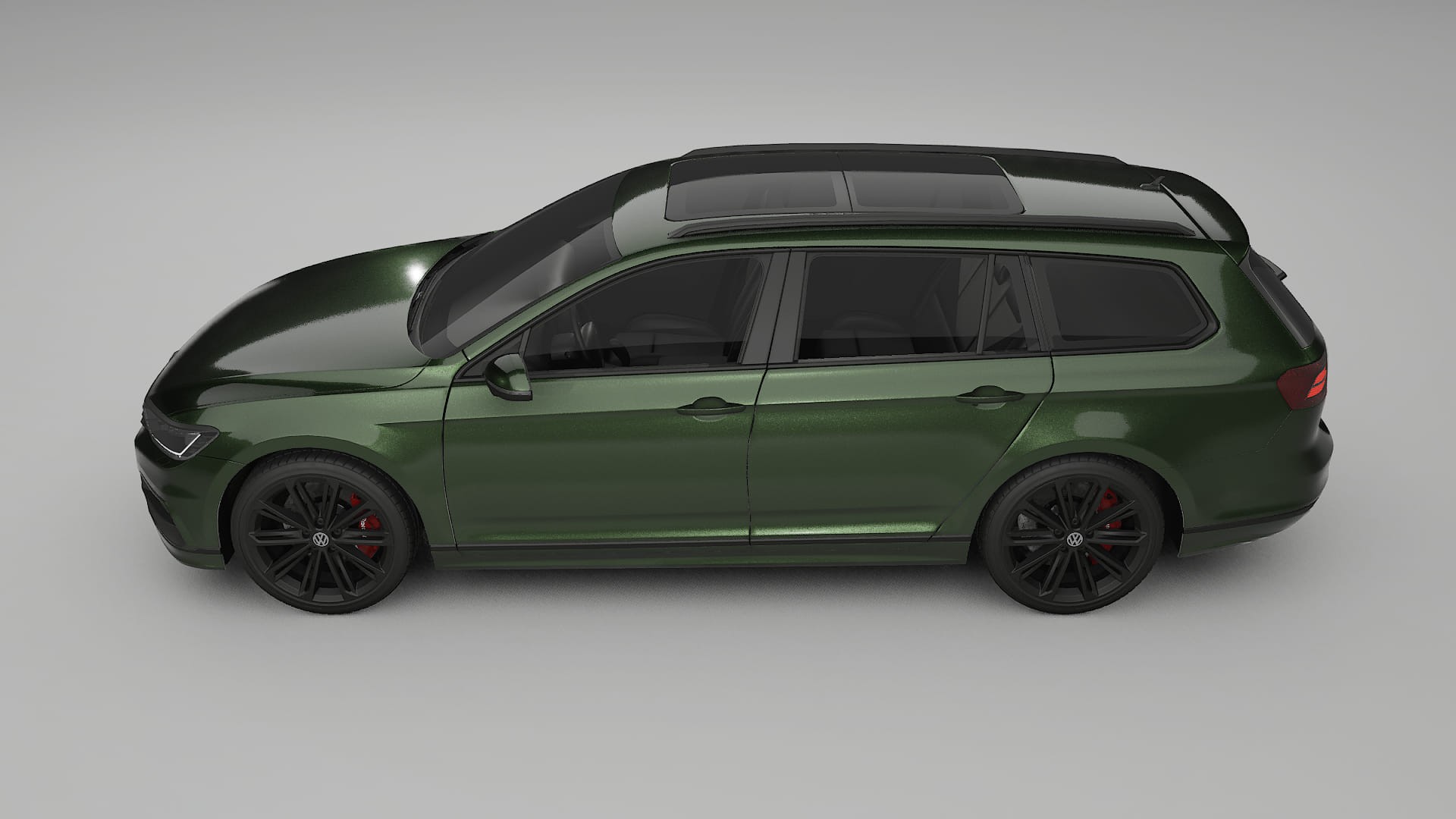 VW Passat Variant R B8 Film de Protecție pentru Vopsea TPU | LAGOON PPF cu Schimbare de Culoare – Kit Complet Predecupat