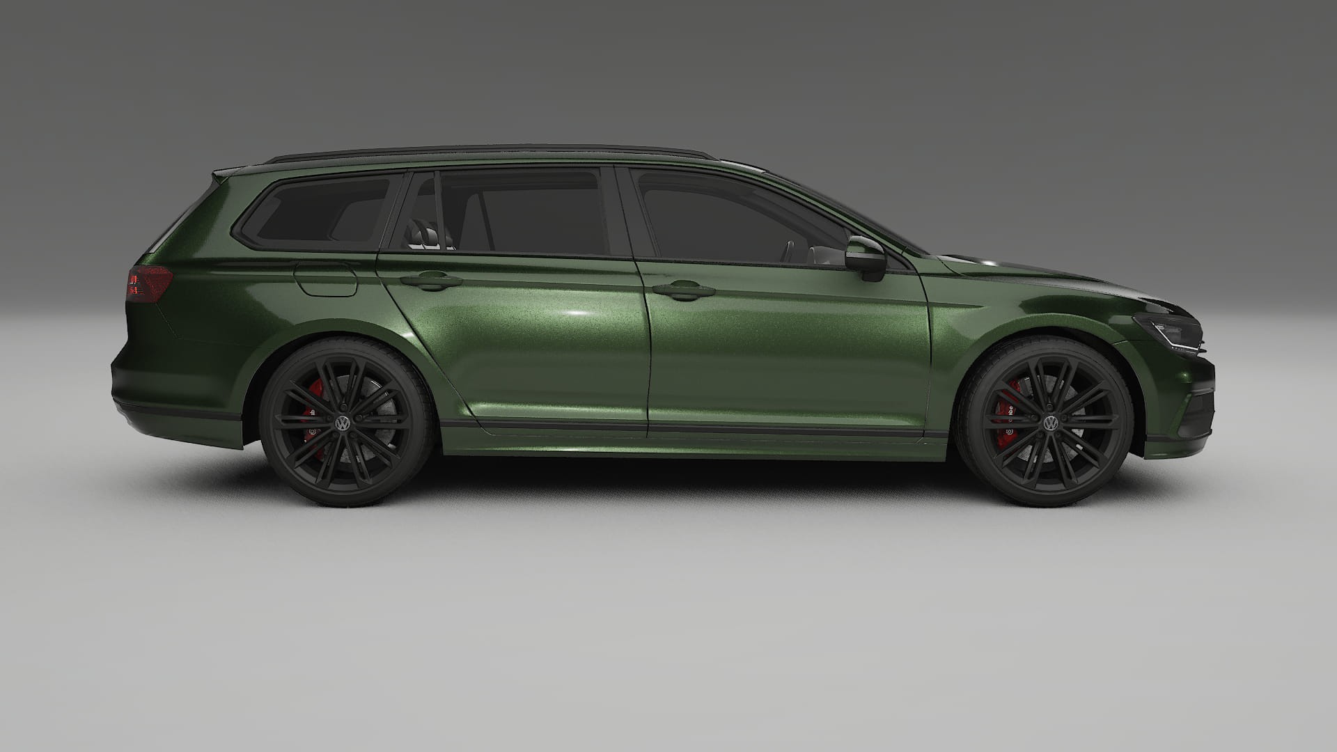 VW Passat Variant R B8 Film de Protecție pentru Vopsea TPU | LAGOON PPF cu Schimbare de Culoare – Kit Complet Predecupat