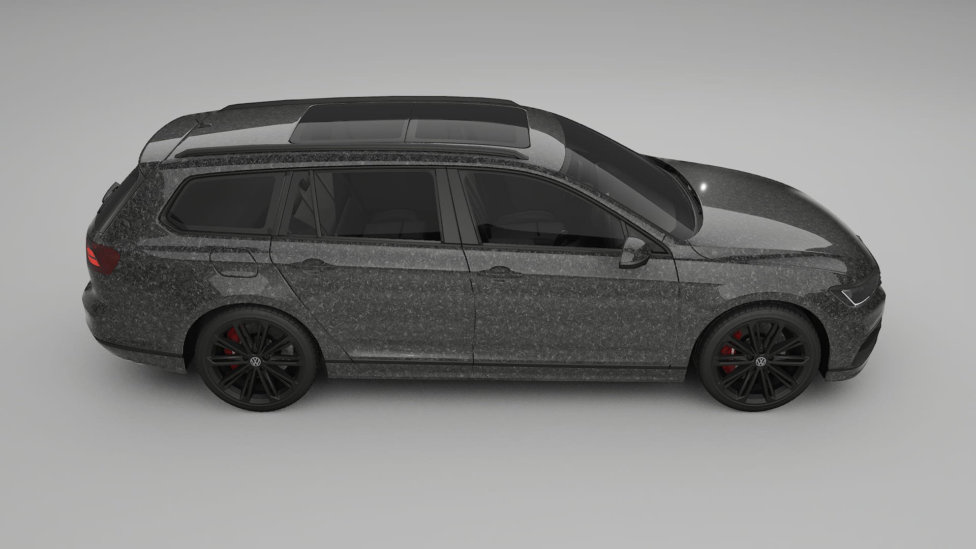 VW Passat Variant R B8 Film de Protecție pentru Vopsea TPU | FORGED S PPF cu Schimbare de Culoare – Kit Complet Predecupat