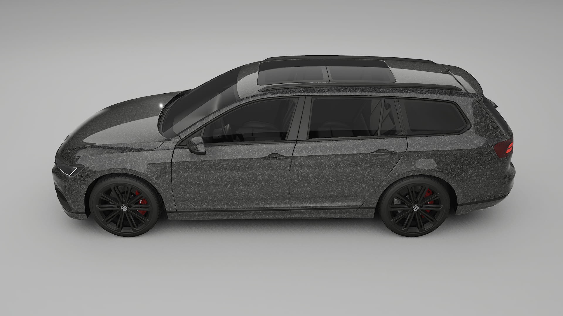 VW Passat Variant R B8 Film de Protecție pentru Vopsea TPU | FORGED S PPF cu Schimbare de Culoare – Kit Complet Predecupat