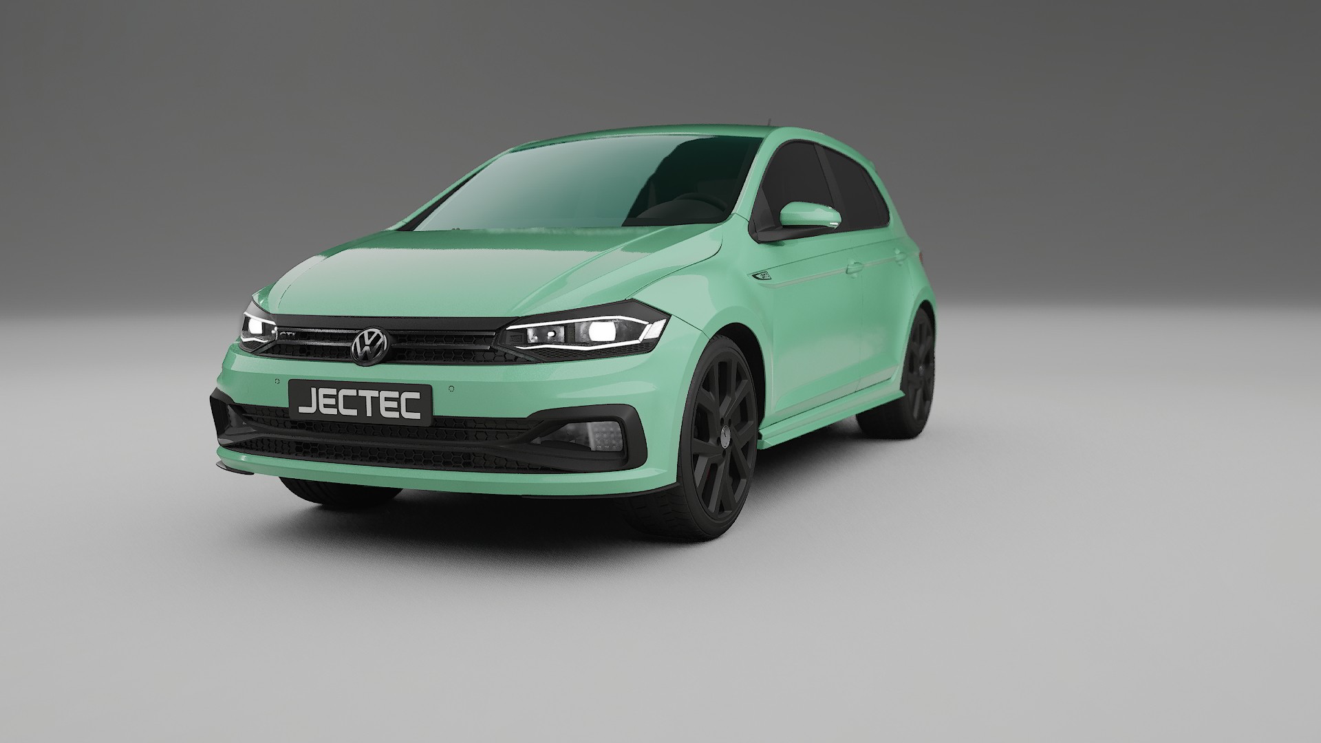 VW Polo GTI VI Film de Protecție pentru Vopsea TPU | DUSTY PPF cu Schimbare de Culoare – Kit Complet Predecupat