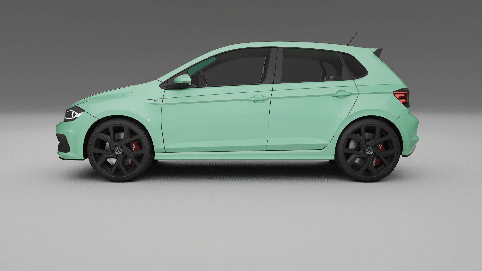 VW Polo GTI VI Film de Protecție pentru Vopsea TPU | DUSTY PPF cu Schimbare de Culoare – Kit Complet Predecupat