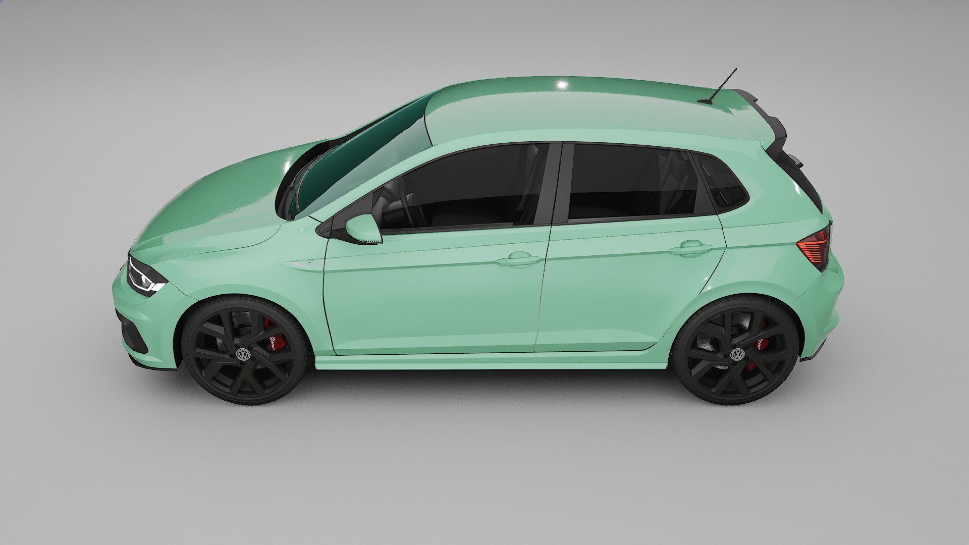 VW Polo GTI VI Film de Protecție pentru Vopsea TPU | DUSTY PPF cu Schimbare de Culoare – Kit Complet Predecupat