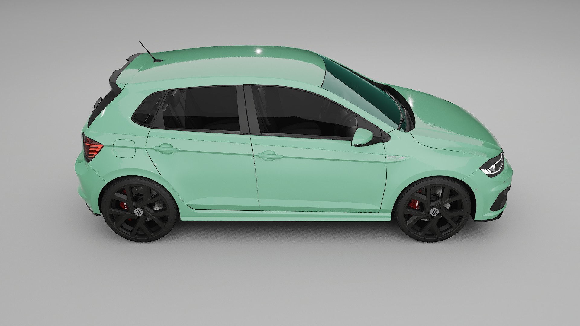 VW Polo GTI VI Film de Protecție pentru Vopsea TPU | DUSTY PPF cu Schimbare de Culoare – Kit Complet Predecupat