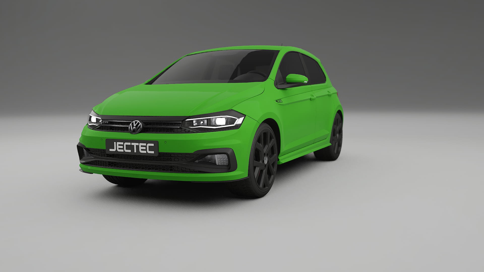 VW Polo GTI VI Film de Protecție pentru Vopsea TPU | VENOM PPF cu Schimbare de Culoare – Kit Complet Predecupat