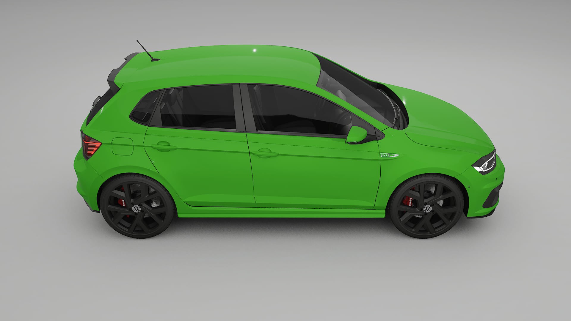 VW Polo GTI VI Film de Protecție pentru Vopsea TPU | VENOM PPF cu Schimbare de Culoare – Kit Complet Predecupat