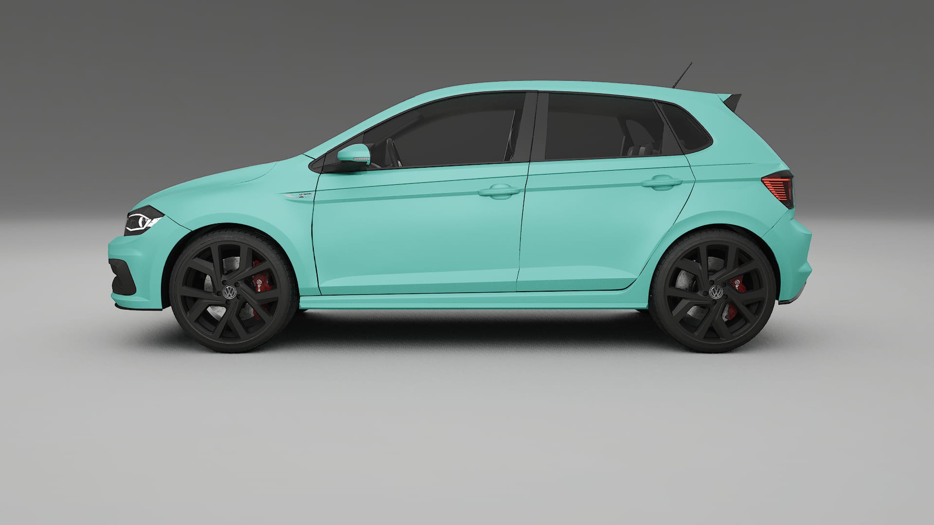 VW Polo GTI VI Film de Protecție pentru Vopsea TPU | FROST PPF cu Schimbare de Culoare – Kit Complet Predecupat