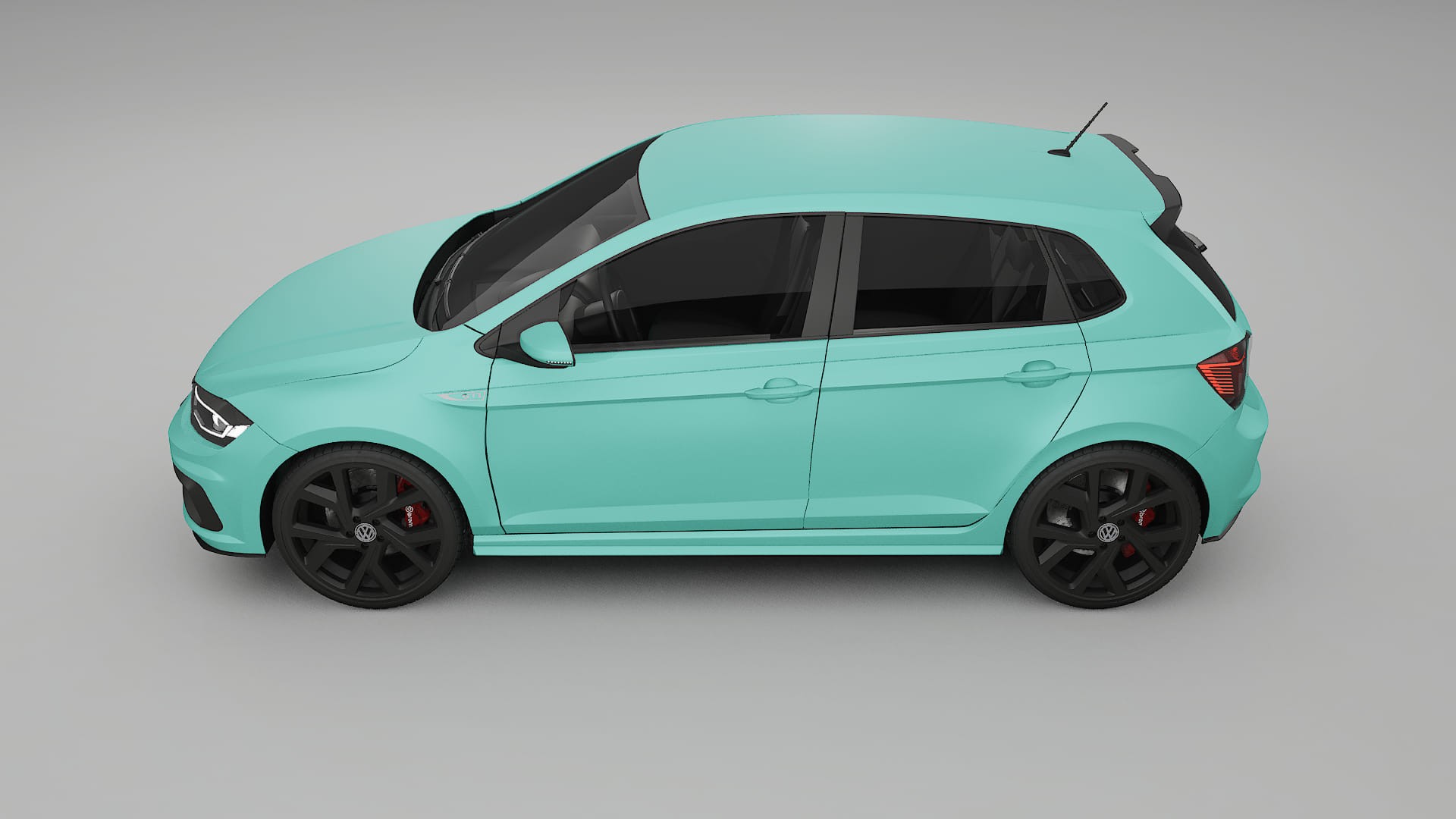 VW Polo GTI VI Film de Protecție pentru Vopsea TPU | FROST PPF cu Schimbare de Culoare – Kit Complet Predecupat