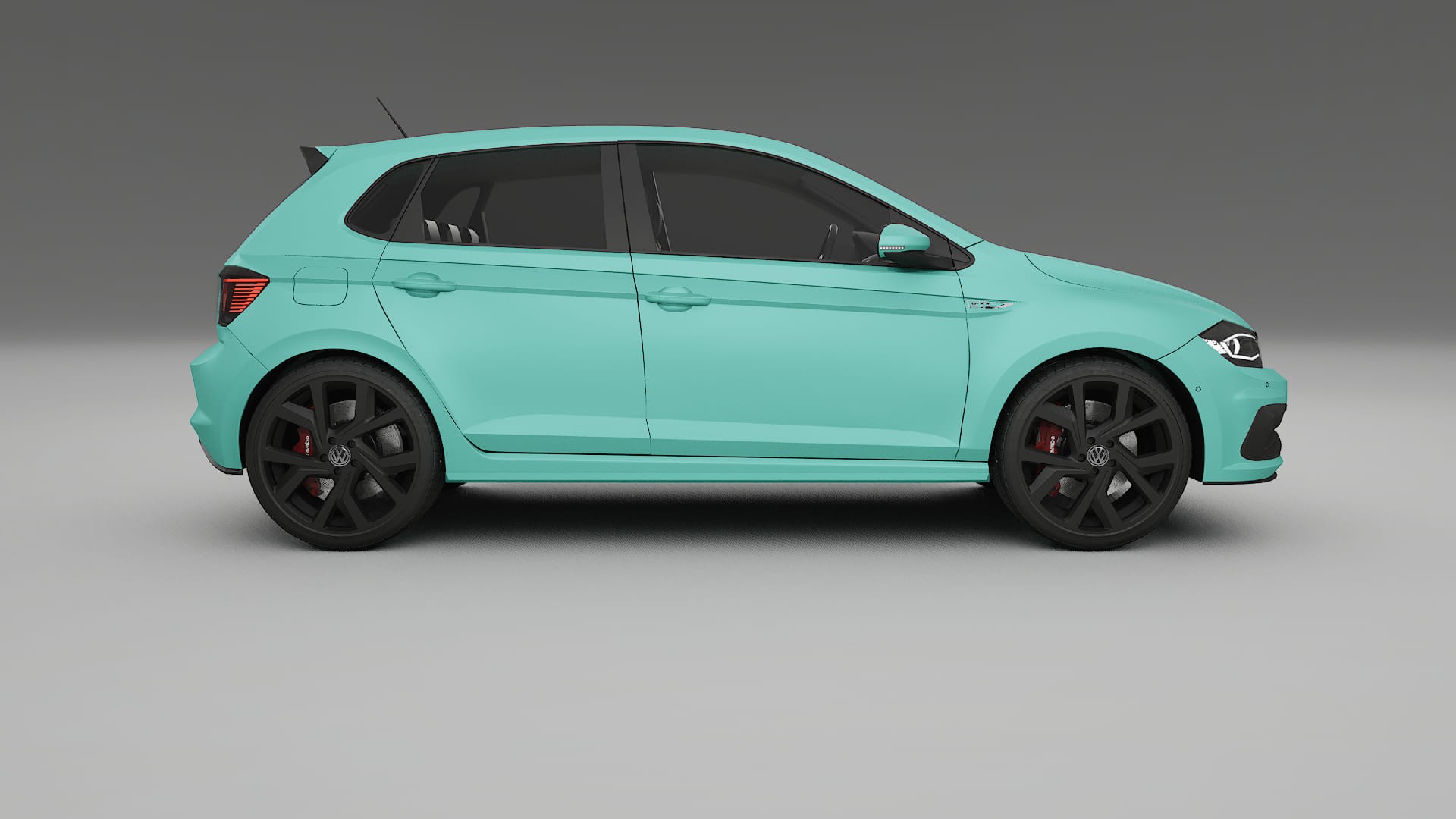 VW Polo GTI VI Film de Protecție pentru Vopsea TPU | FROST PPF cu Schimbare de Culoare – Kit Complet Predecupat