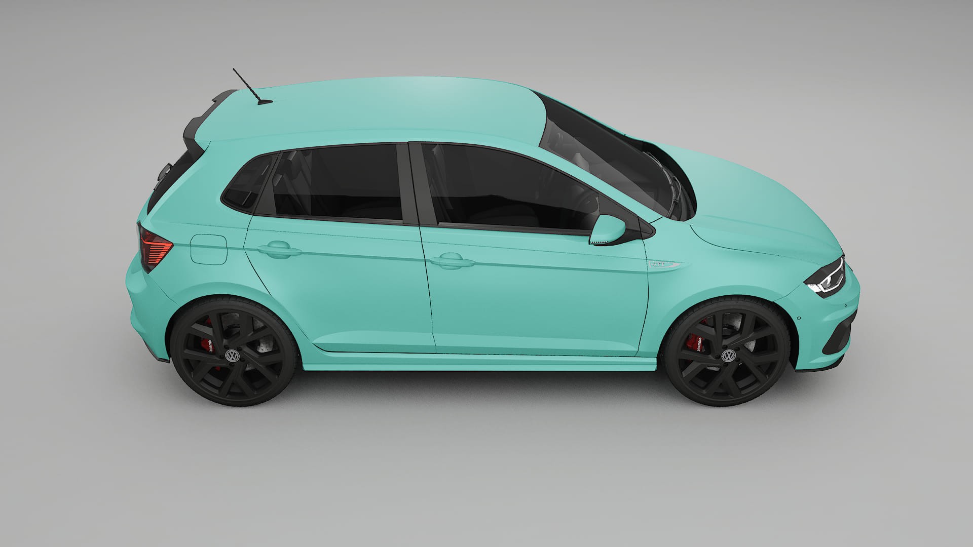 VW Polo GTI VI Film de Protecție pentru Vopsea TPU | FROST PPF cu Schimbare de Culoare – Kit Complet Predecupat