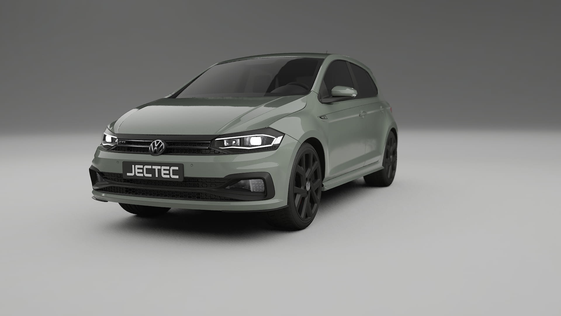 VW Polo GTI VI Film de Protecție pentru Vopsea TPU | SLATE PPF cu Schimbare de Culoare – Kit Complet Predecupat