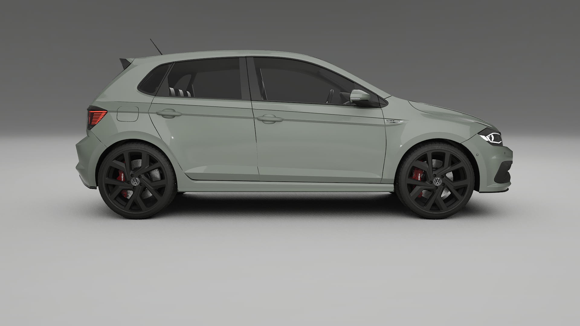 VW Polo GTI VI Film de Protecție pentru Vopsea TPU | SLATE PPF cu Schimbare de Culoare – Kit Complet Predecupat