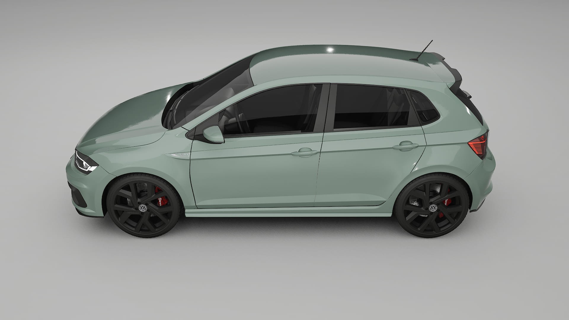 VW Polo GTI VI Film de Protecție pentru Vopsea TPU | CINDER PPF cu Schimbare de Culoare – Kit Complet Predecupat