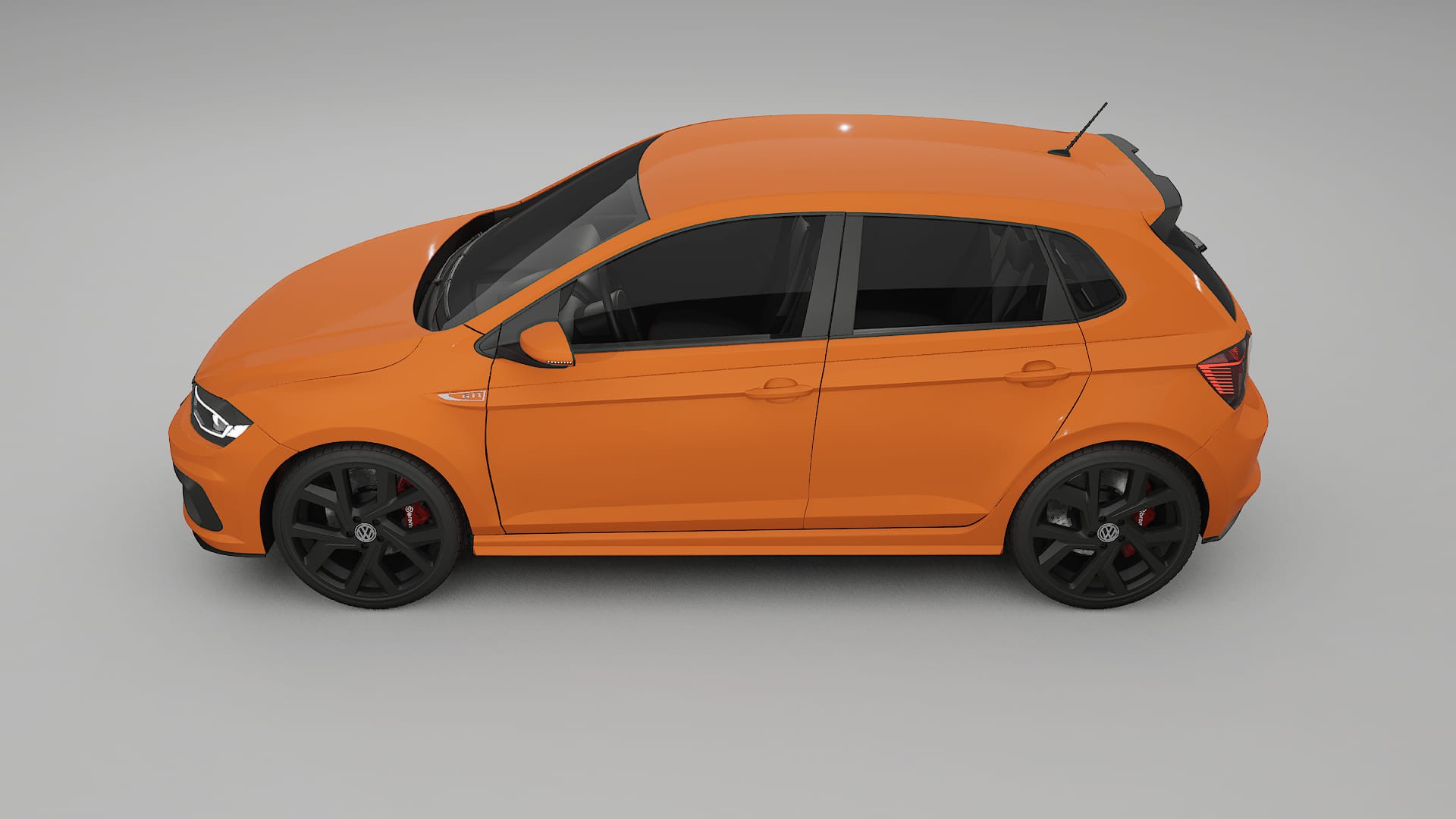 VW Polo GTI VI Film de Protecție pentru Vopsea TPU | ROCKET PPF cu Schimbare de Culoare – Kit Complet Predecupat