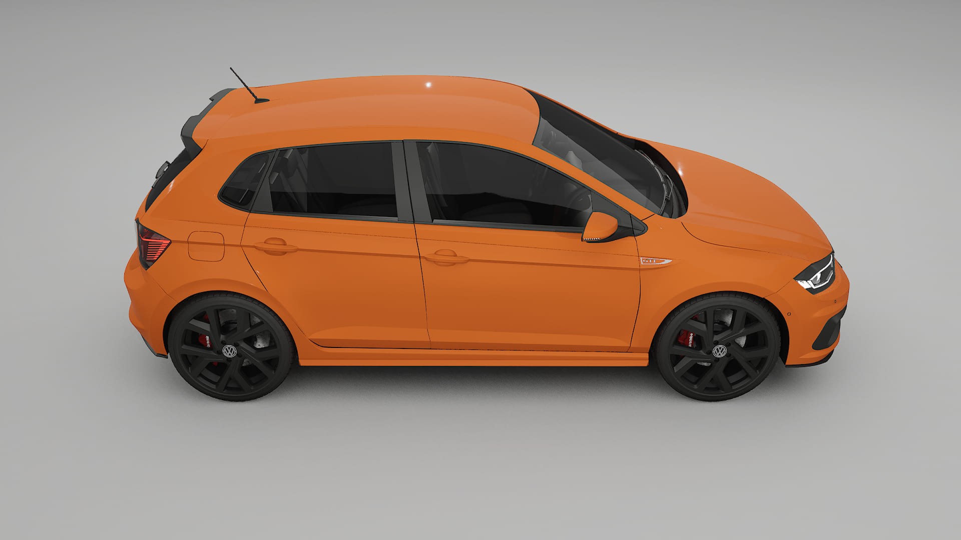 VW Polo GTI VI Film de Protecție pentru Vopsea TPU | ROCKET PPF cu Schimbare de Culoare – Kit Complet Predecupat