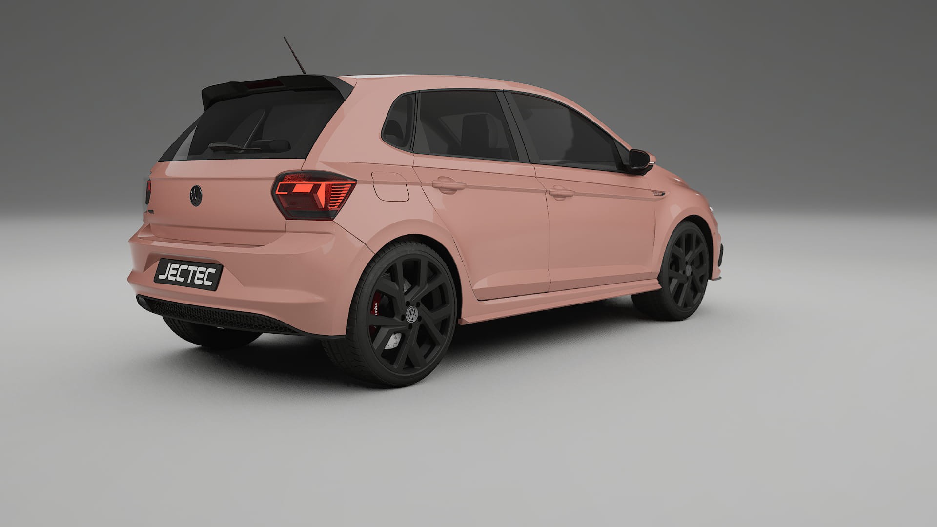 VW Polo GTI VI Film de Protecție pentru Vopsea TPU | BLUSH PPF cu Schimbare de Culoare – Kit Complet Predecupat