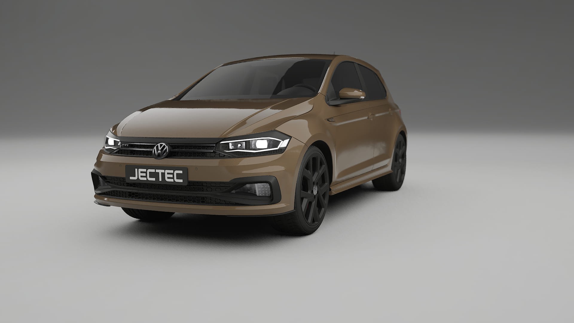 VW Polo GTI VI Film de Protecție pentru Vopsea TPU | SAHARA PPF cu Schimbare de Culoare – Kit Complet Predecupat