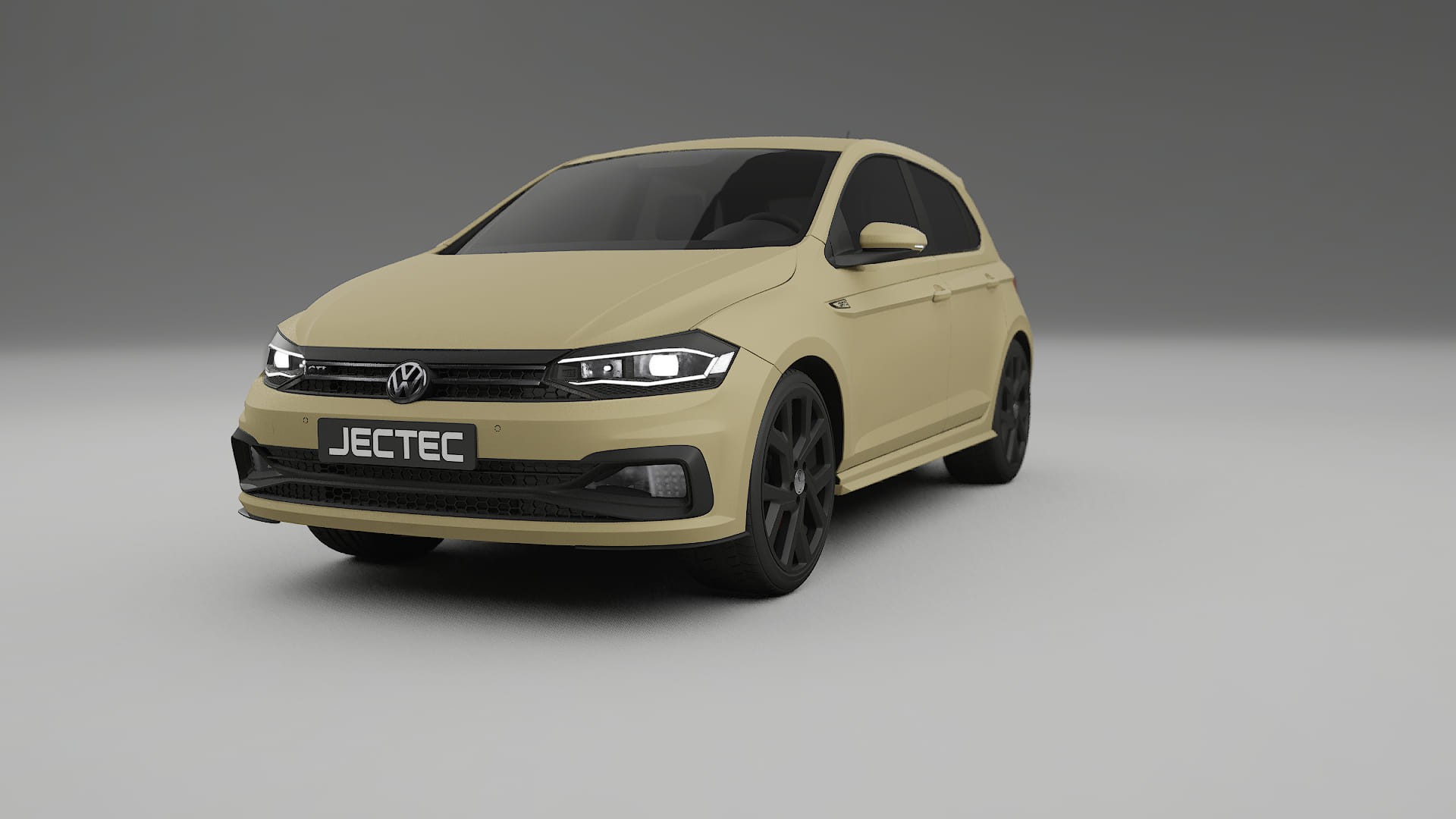 VW Polo GTI VI Film de Protecție pentru Vopsea TPU | SAND PPF cu Schimbare de Culoare – Kit Complet Predecupat