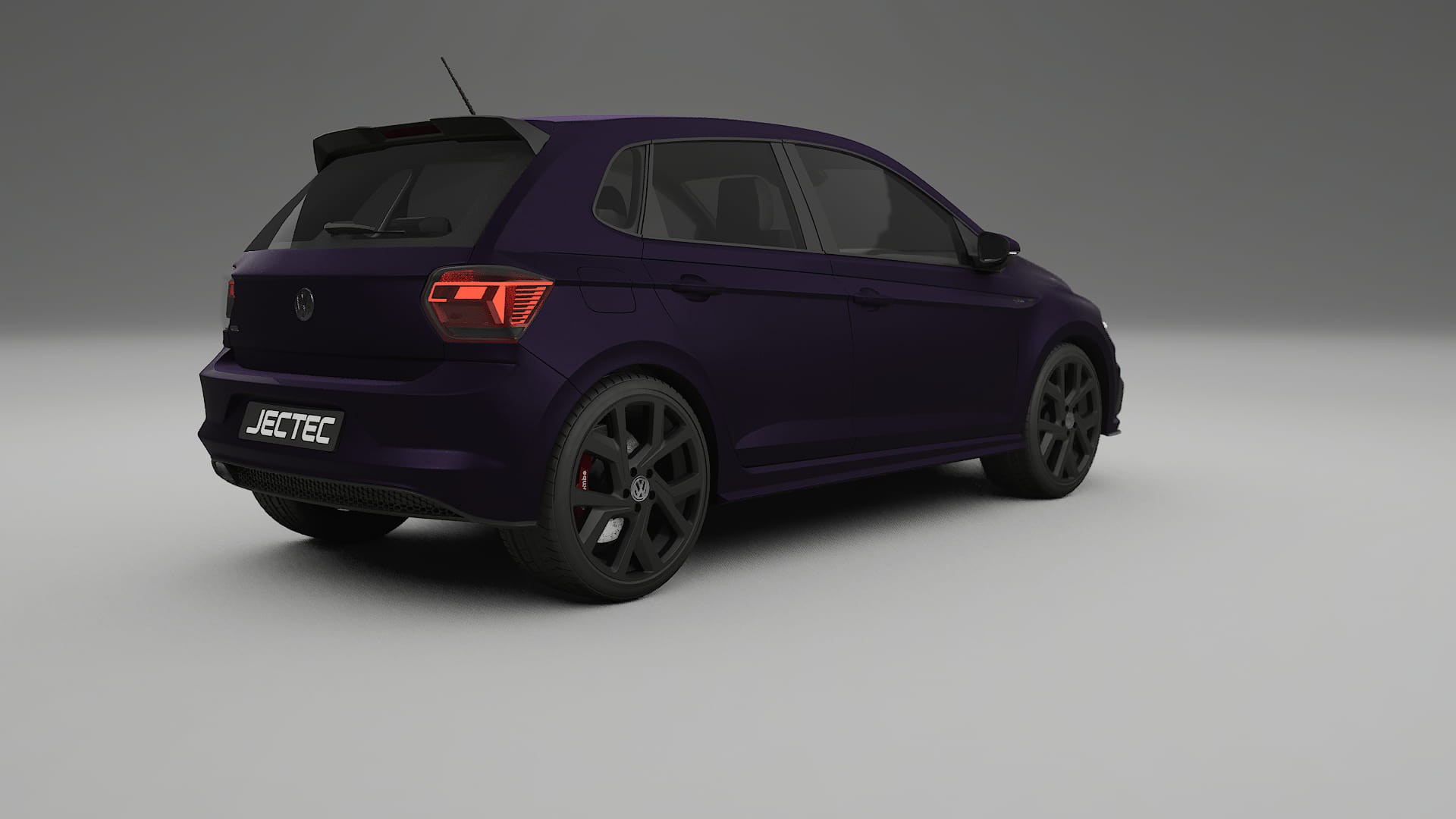 VW Polo GTI VI Film de Protecție pentru Vopsea TPU | VIOLET PPF cu Schimbare de Culoare – Kit Complet Predecupat