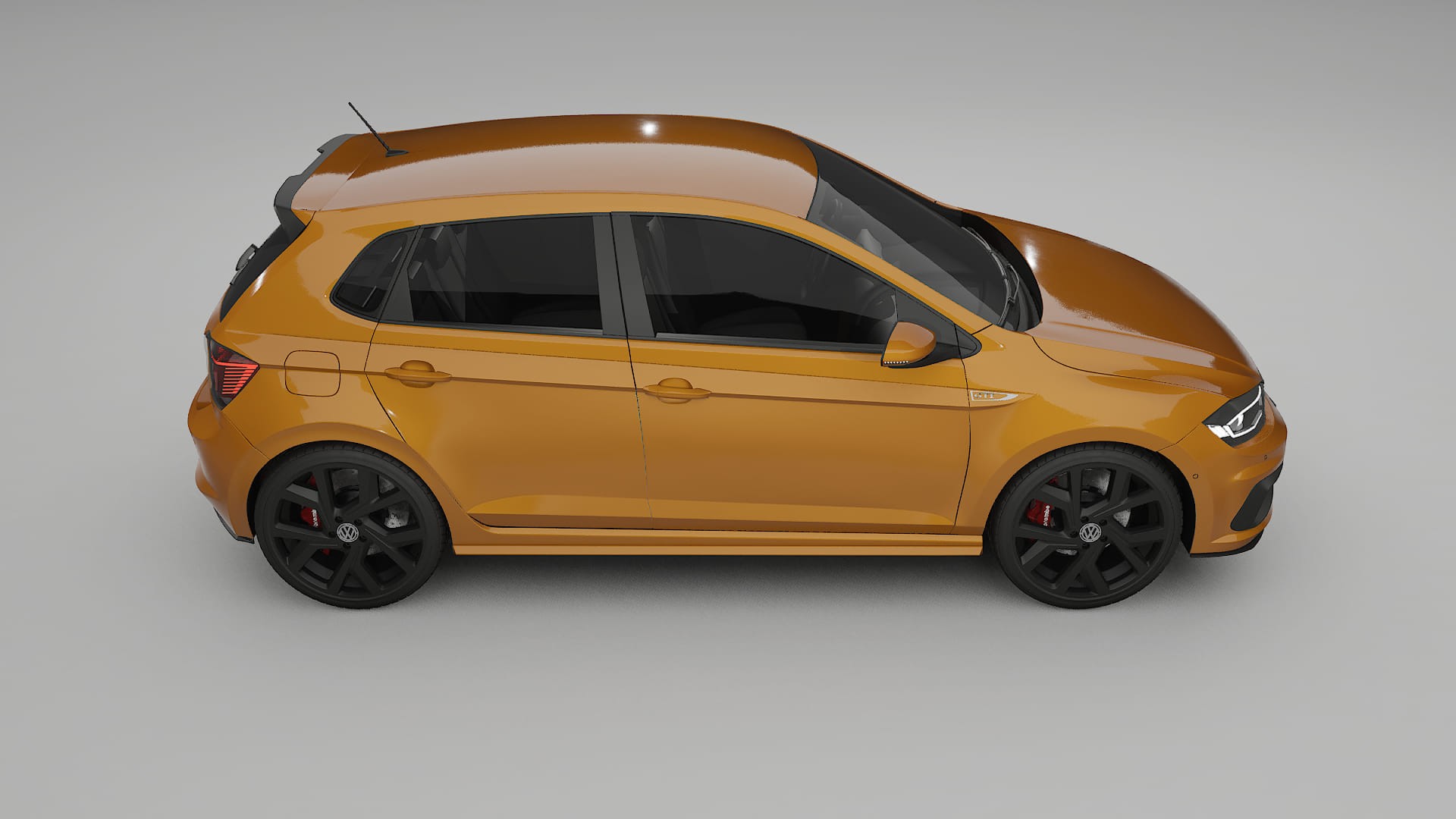 VW Polo GTI VI Film de Protecție pentru Vopsea TPU | DAISY PPF cu Schimbare de Culoare – Kit Complet Predecupat