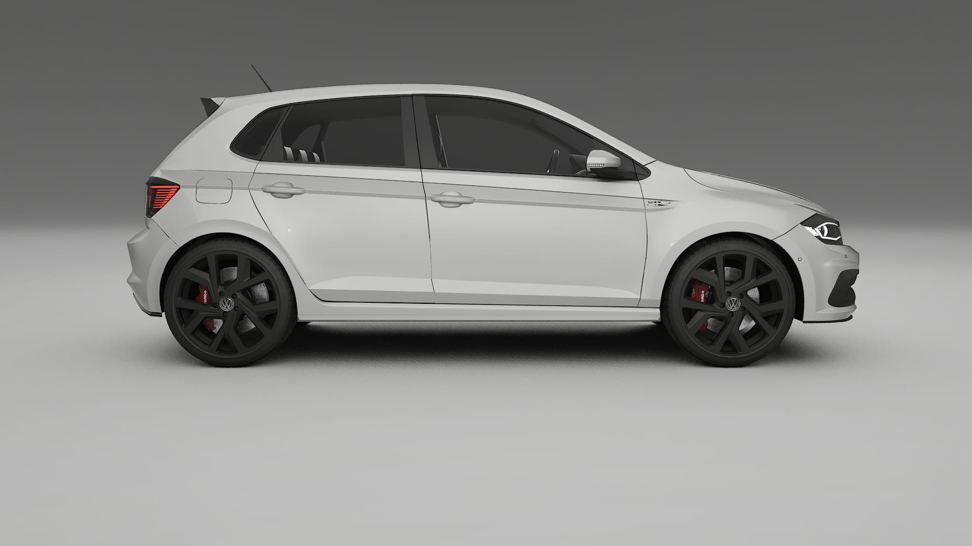 VW Polo GTI VI Film de Protecție pentru Vopsea TPU | PEARL PPF cu Schimbare de Culoare – Kit Complet Predecupat