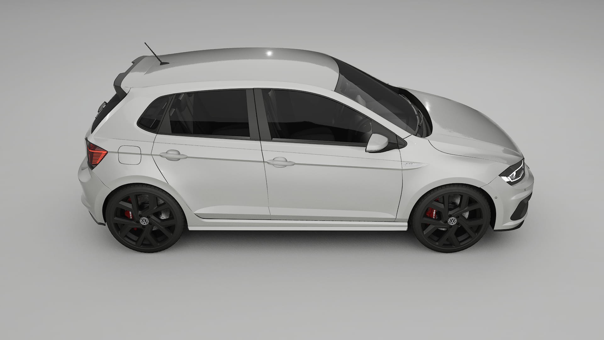 VW Polo GTI VI Film de Protecție pentru Vopsea TPU | PEARL PPF cu Schimbare de Culoare – Kit Complet Predecupat