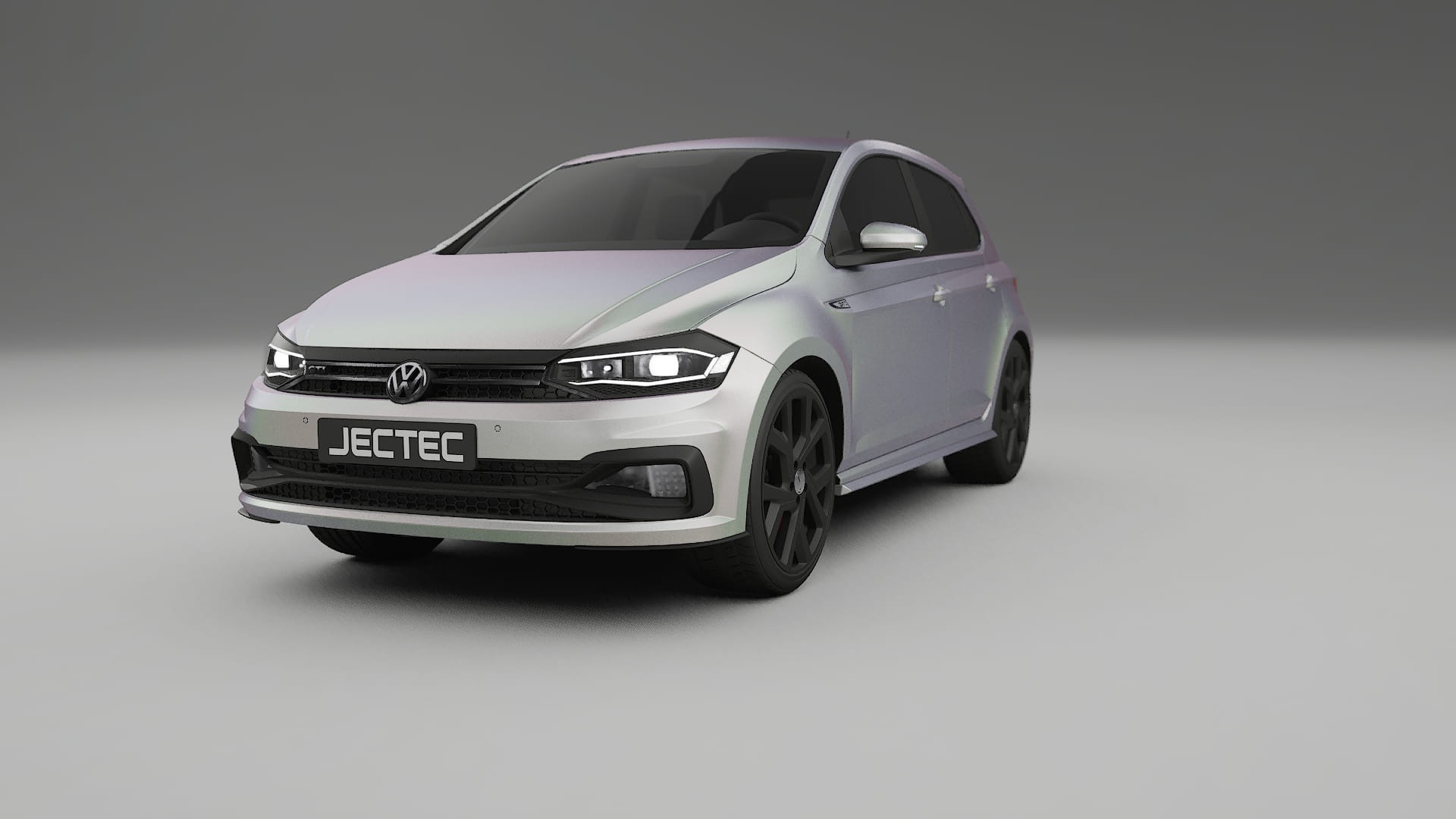 VW Polo GTI VI Film de Protecție pentru Vopsea TPU | NEBULA PPF cu Schimbare de Culoare – Kit Complet Predecupat