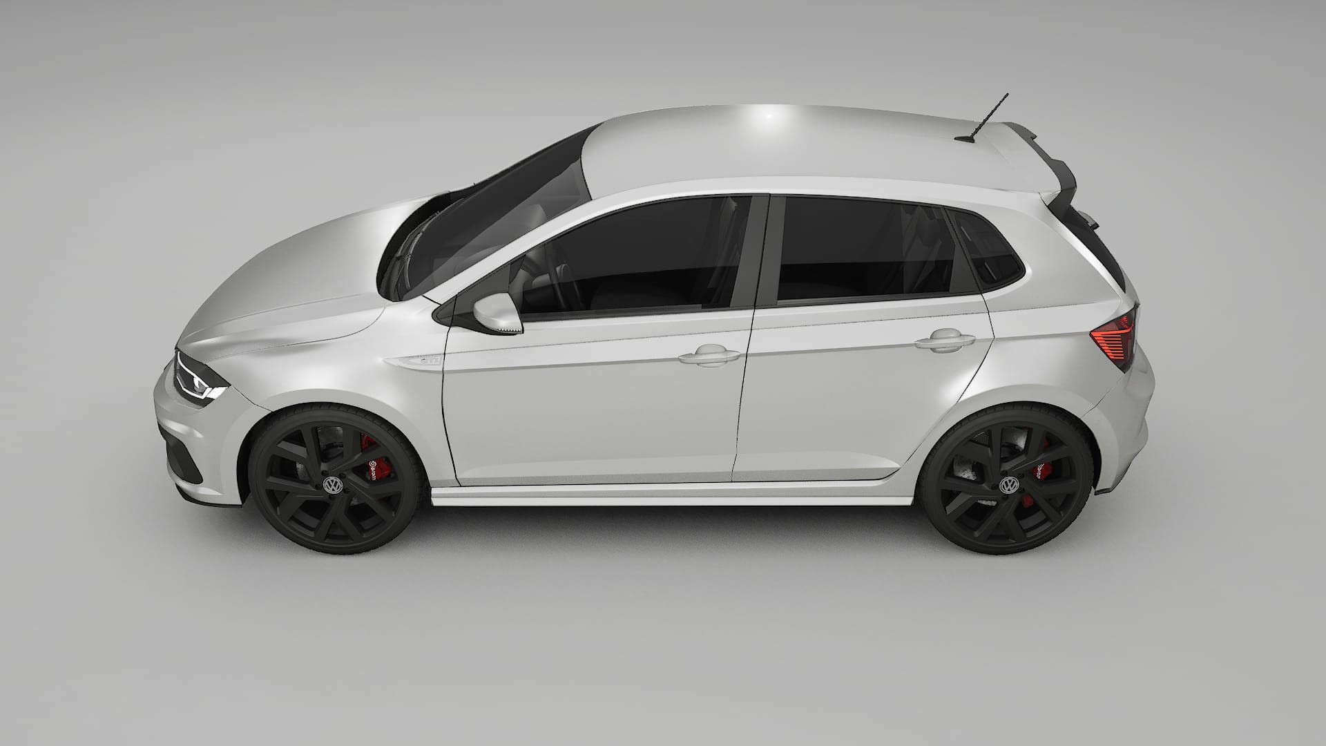 VW Polo GTI VI Film de Protecție pentru Vopsea TPU | OPAL PPF cu Schimbare de Culoare – Kit Complet Predecupat