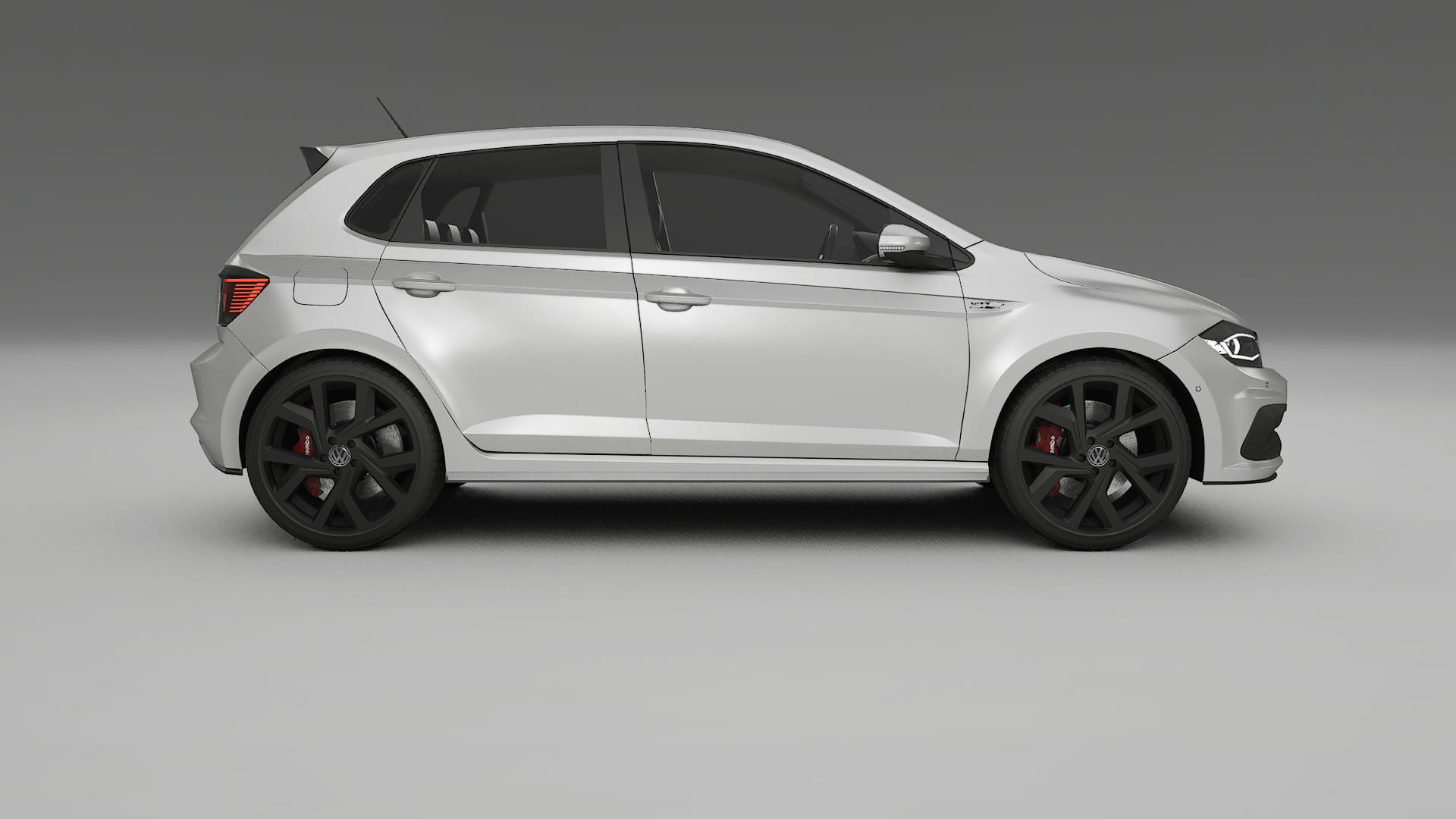 VW Polo GTI VI Film de Protecție pentru Vopsea TPU | OPAL PPF cu Schimbare de Culoare – Kit Complet Predecupat