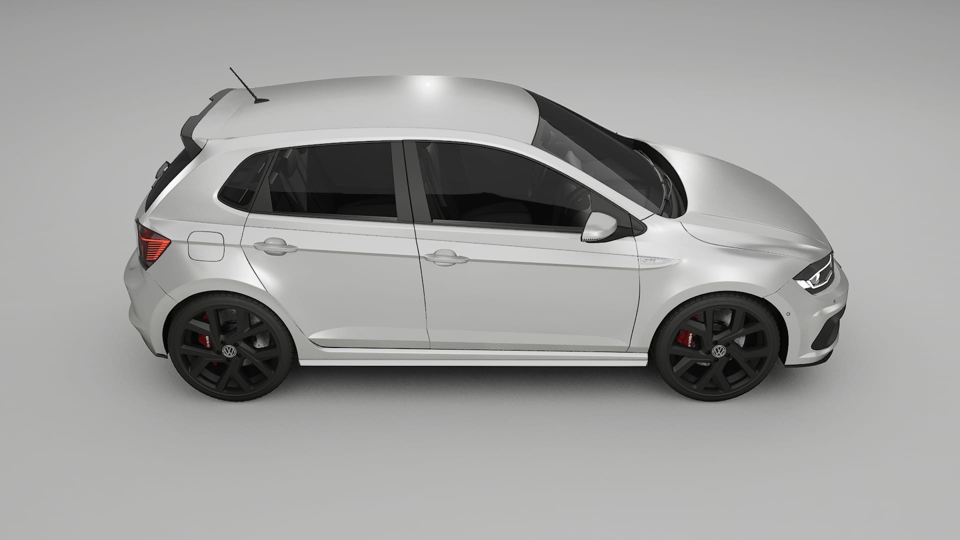 VW Polo GTI VI Film de Protecție pentru Vopsea TPU | OPAL PPF cu Schimbare de Culoare – Kit Complet Predecupat