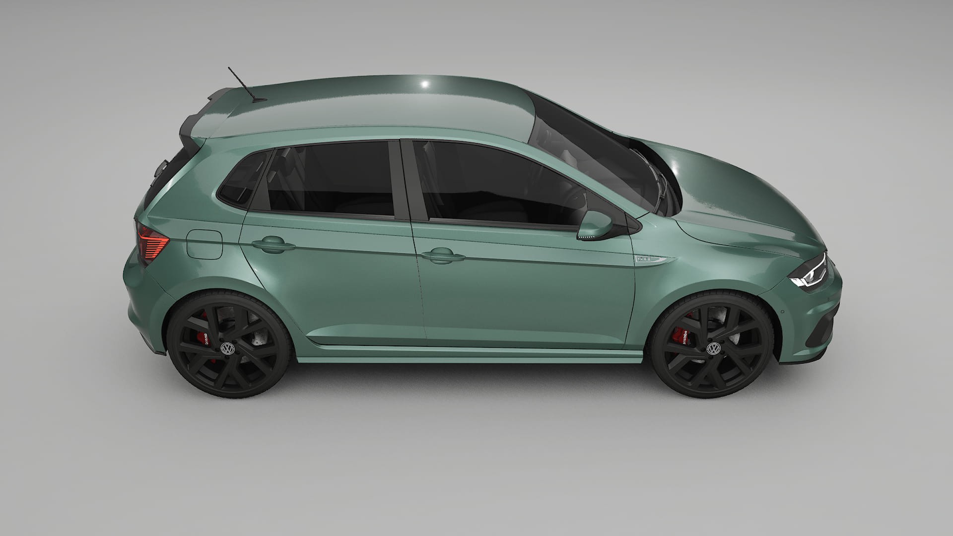 VW Polo GTI VI Film de Protecție pentru Vopsea TPU | EVERGREEN PPF cu Schimbare de Culoare – Kit Complet Predecupat