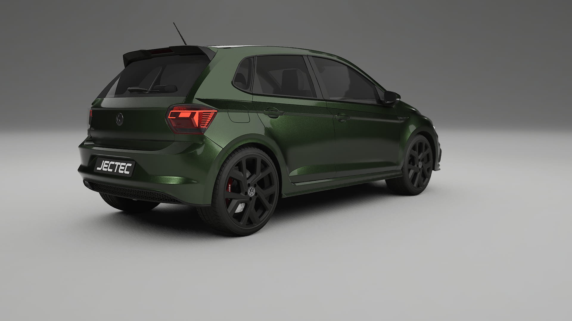 VW Polo GTI VI Film de Protecție pentru Vopsea TPU | LAGOON PPF cu Schimbare de Culoare – Kit Complet Predecupat