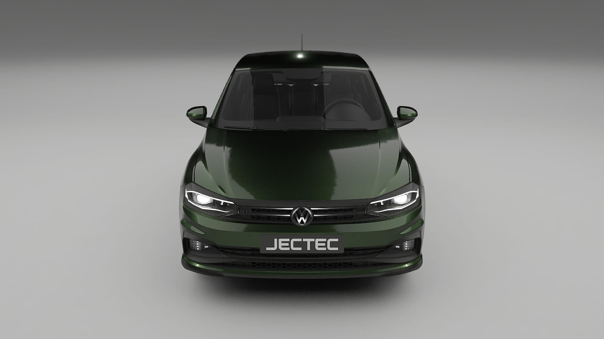 VW Polo GTI VI Film de Protecție pentru Vopsea TPU | LAGOON PPF cu Schimbare de Culoare – Kit Complet Predecupat