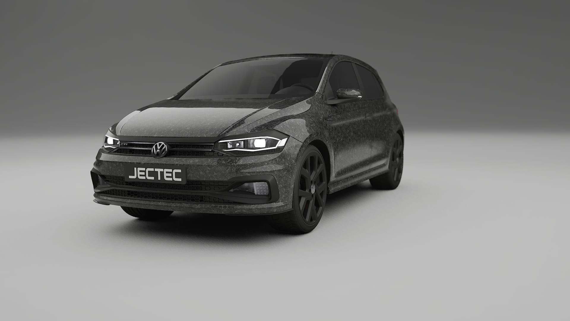 VW Polo GTI VI Film de Protecție pentru Vopsea TPU | FORGED S PPF cu Schimbare de Culoare – Kit Complet Predecupat