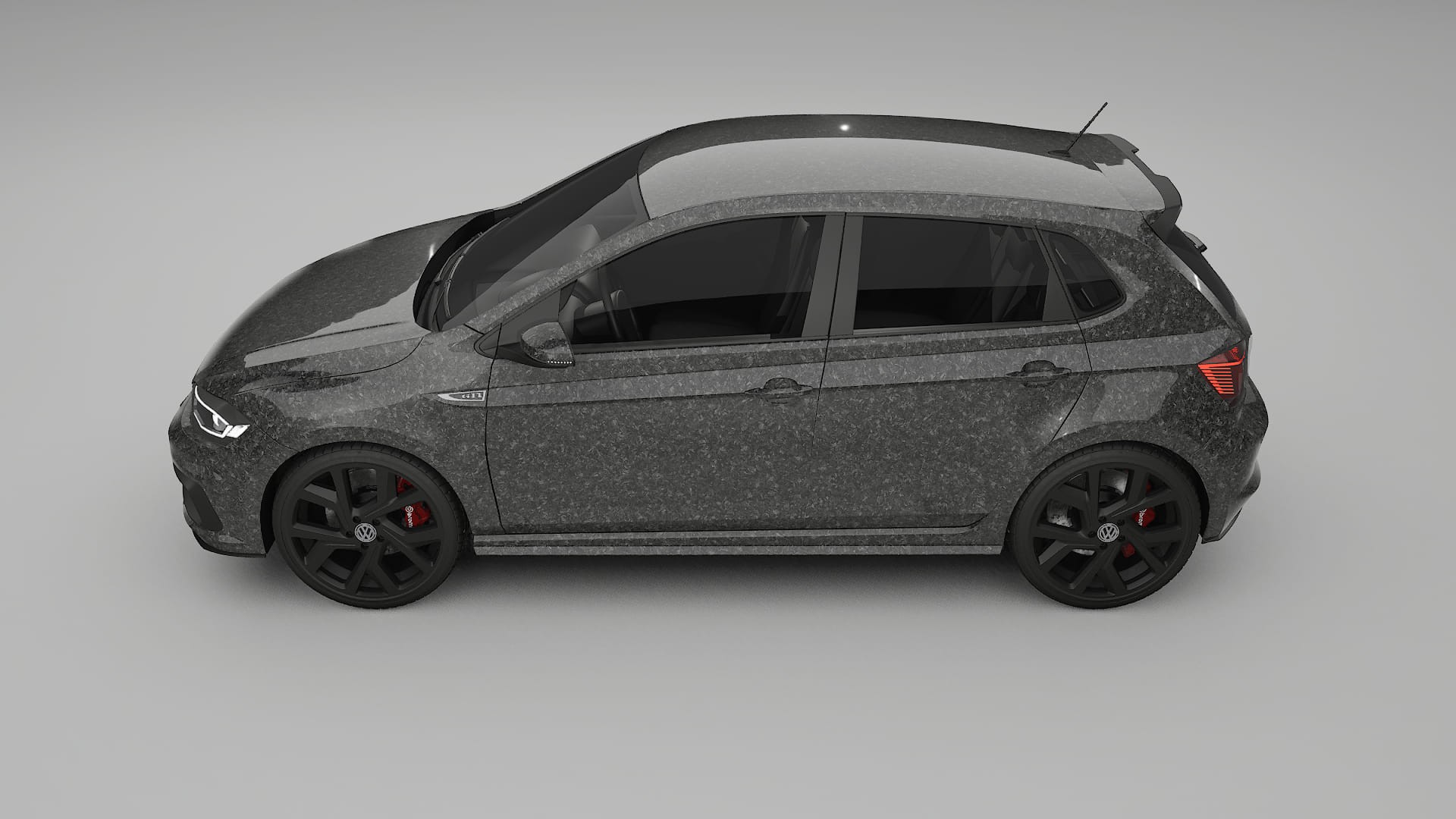 VW Polo GTI VI Film de Protecție pentru Vopsea TPU | FORGED S PPF cu Schimbare de Culoare – Kit Complet Predecupat