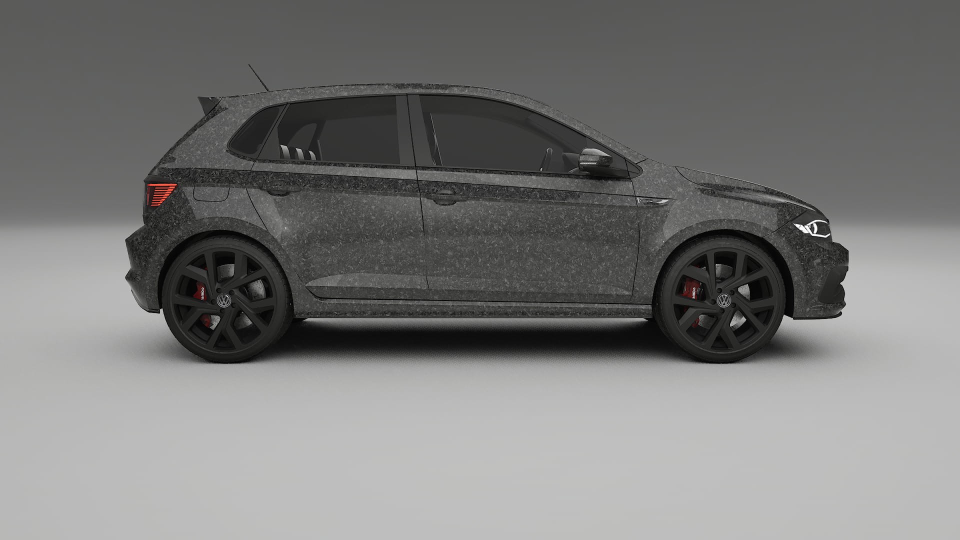 VW Polo GTI VI Film de Protecție pentru Vopsea TPU | FORGED S PPF cu Schimbare de Culoare – Kit Complet Predecupat