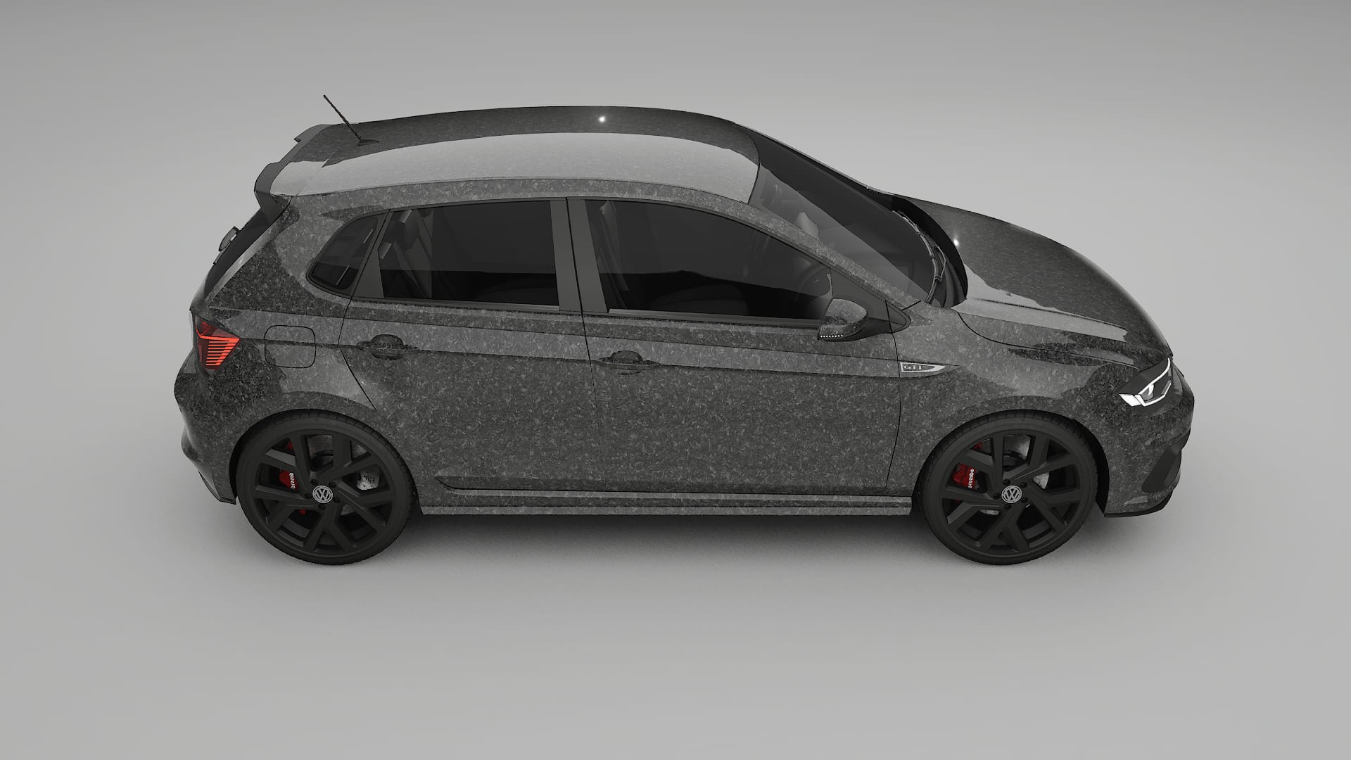 VW Polo GTI VI Film de Protecție pentru Vopsea TPU | FORGED S PPF cu Schimbare de Culoare – Kit Complet Predecupat